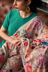 Tropical Bloom Pure Cashmere Stole